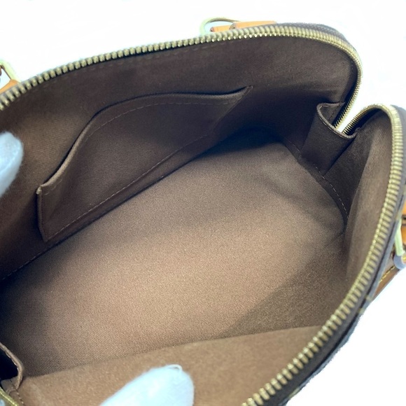 Louis Vuitton Monogram Alma BB Shoulder Bag Handbag Brown - Picture 10 of 10